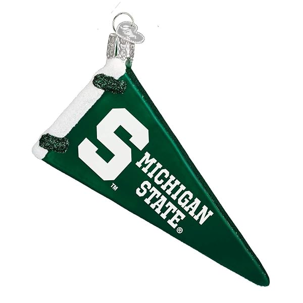Old World Christmas - Michigan Pennant - 63806
