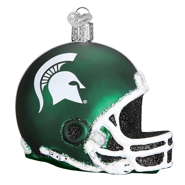 Old World Christmas - Michigan Helmet - 63817