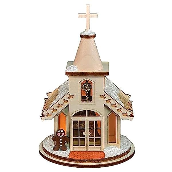 Old World Christmas - Nativity Chapel Wooden - 80003