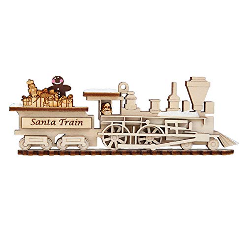 Old World Christmas - Ginger Cottages Old World Santa Train Glass Blown - 80008