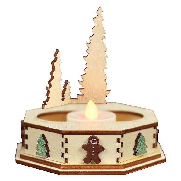 Old World Christmas - Display Trees Candle Holder - 83004