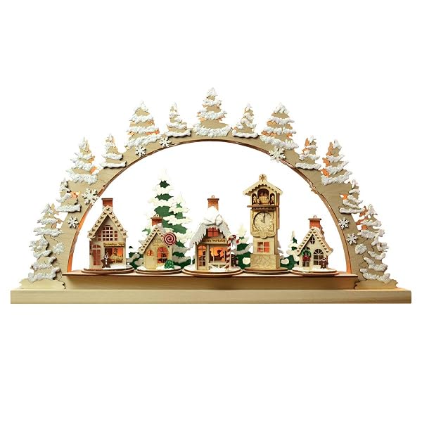 Old World Christmas - Schwibbogen GCD115 Tealight Display - 83008