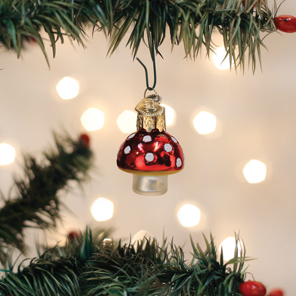 Old World Christmas - Mini Lucky Mushroom - 87017