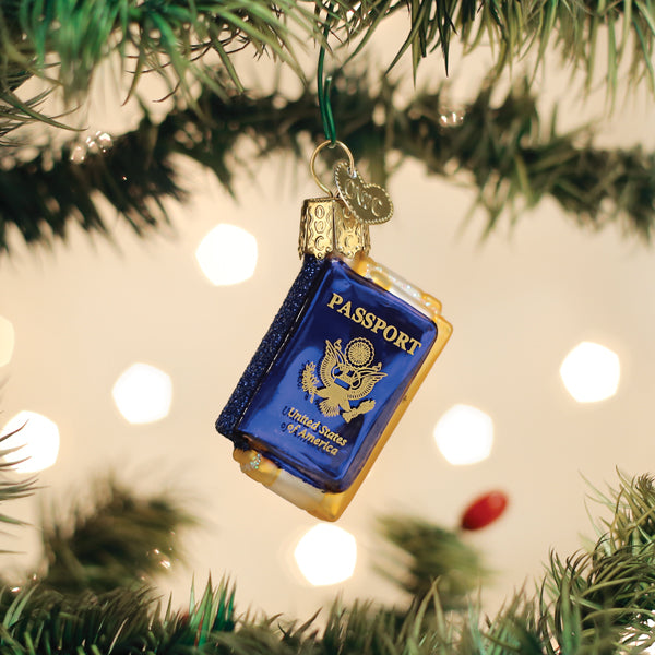 Old World Christmas - Mini Passport - 87500