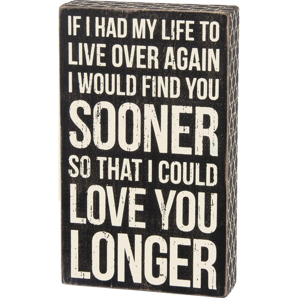 Primitives by Kathy - Classic Box Sign - 27283