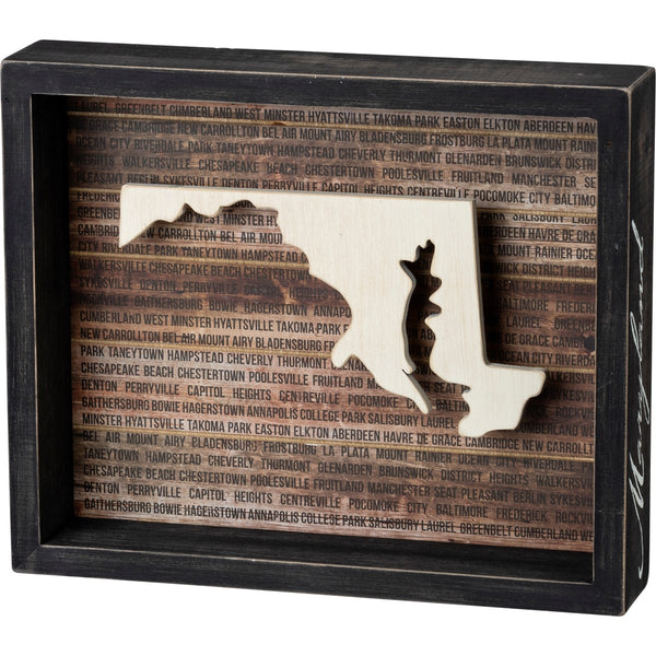 Primitives by Kathy - Wanderlust Box Sign - 27806