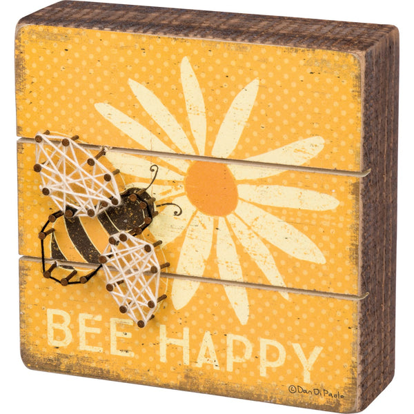 Primitives by Kathy - Slat String Art Box Sign - 35313