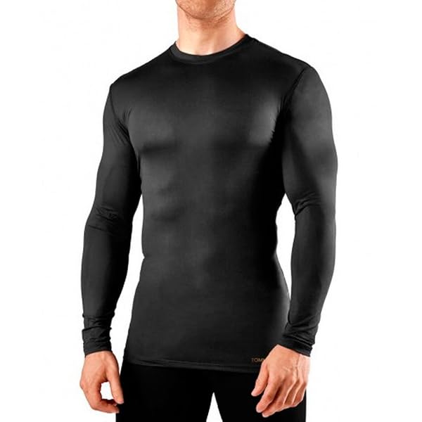 Tommie Copper Men's Core Compression Long Sleeve Crew Neck Shirt