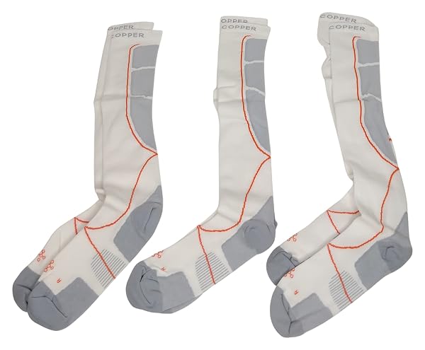 Tommie Copper Men's Performance Compression Over-The-Calf Pairs Socks Fit