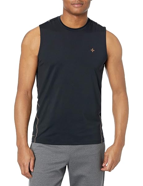 Tommie Copper Men's Performance Victory Active Fit Sleeveless Crew Neck Shirt