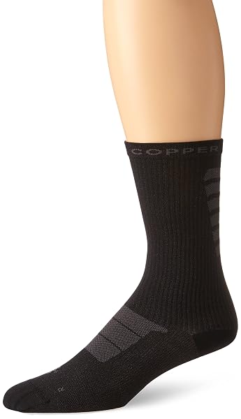 Tommie Copper Men's Recovery Kick-Start Dress Crew Socks