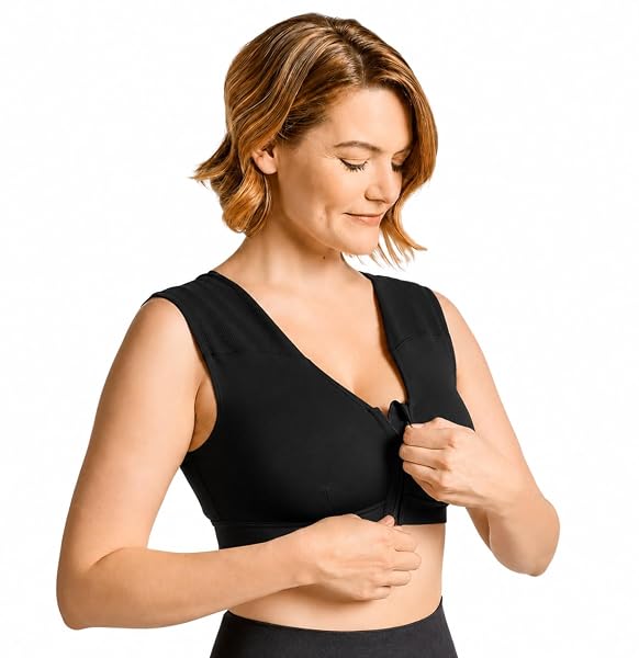 Tommie Copper Women's Front Zip Shoulder Support Bra
