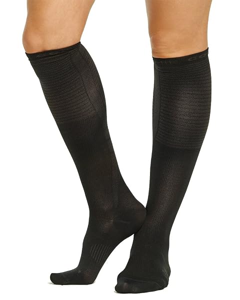 Tommie Copper Women's Recovery Rise Over The Calf Dress Socks